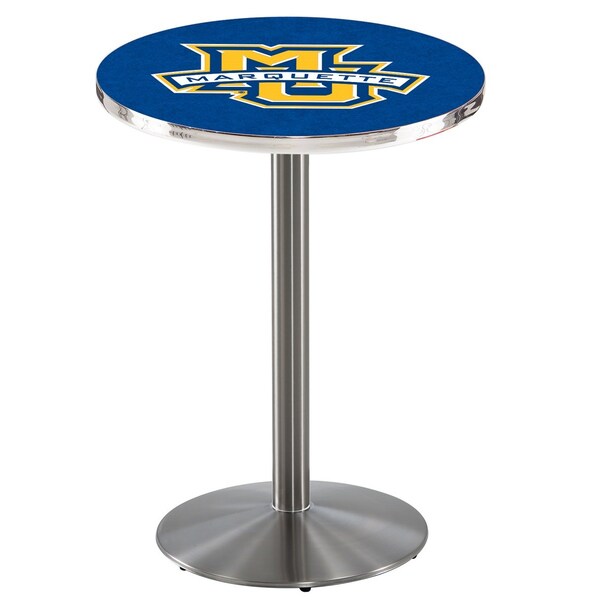 42" Stainless Steel Marquette Pub Table